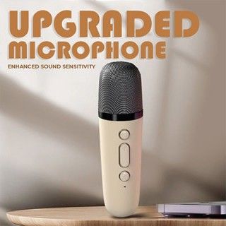 Portable Karaoke Bluetooth Speaker with Microphone 04
