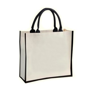 Colour Strip Laminated Canvas Bag - 10oz (350x400x150) 03