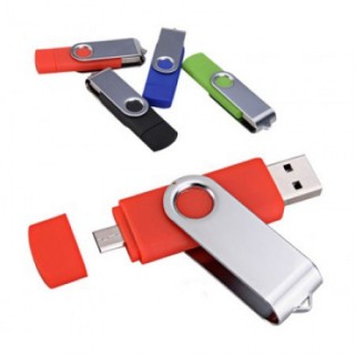 USB Flash Drive w/ Micro USB for Smartphone - 4GB 05