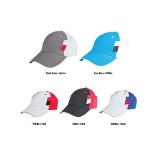 OS Colorblock Baseball Cotton Brush Cap 200g 6 Panel 07