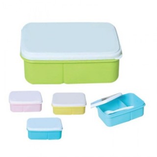 PP 2 Compartment Lunch Box