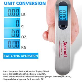 TRAVEL Luggage Digital Weighing Scale 05