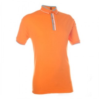 OS CVC Cotton Interlock Tipped 210gsm Polo Shirt 06