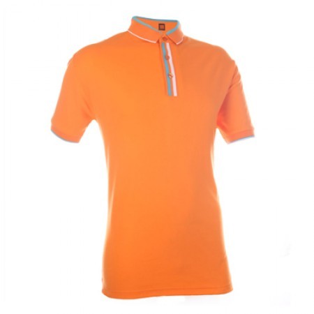 OS CVC Cotton Interlock Tipped 210gsm Polo Shirt 07