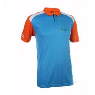 OS 3 Tones Polyester Unisex 180gsm Collar T-Shirt 03