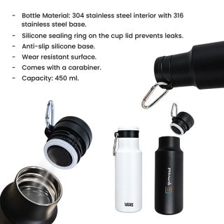 CAMP Thermos Flask with Carabiner - 450ml 09