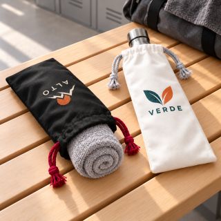 Canvas Drawstring Towel Bottle Pouch-L 8oz (330x150)