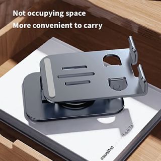 CARBON STEEL 360-Degree Rotatable Phone Holder 06