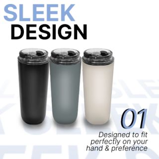 CASSEY Stainless Steel Thermos Tumbler - 580ml 03