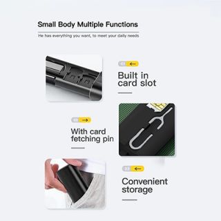 PENTAX 5-in-1 3A Charger Cable Sim Storage 05