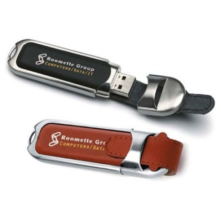 Finger Leather USB Flash Drive - 4GB 01