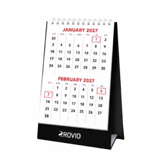 Chasing the Light desk calendar open at a monthly date grid, with a clear printing area below the dates