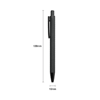 CHROME Coated Aluminum Press Action Ball Pen 05