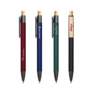 CLIPP Press Action Aluminum Ball Pen 01
