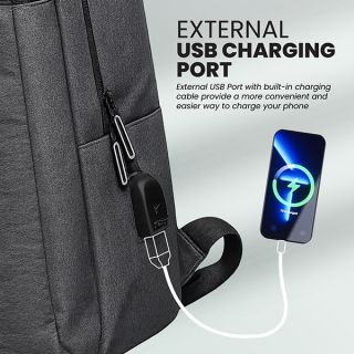 COD Travel Laptop Backpack with USB Port 05