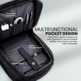 COD Travel Laptop Backpack with USB Port 03