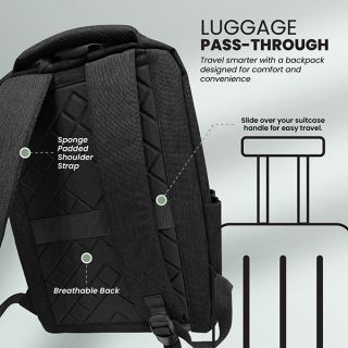 COD Travel Laptop Backpack with USB Port 07