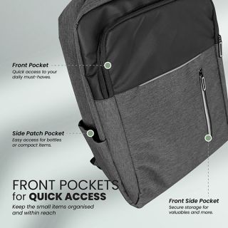 COD Travel Laptop Backpack with USB Port 04