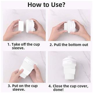 Collapsible Silicone Travel Cup Edition V2 - 350ml 04