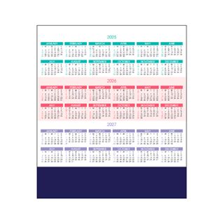 Color of Life Desk Calendar 2026 03