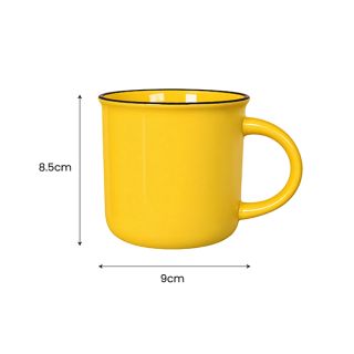 COLOR Retro Ceramic Mug - 320ml 08