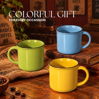 COLOR Retro Ceramic Mug - 320ml 03
