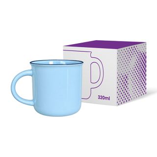 COLOR Retro Ceramic Mug - 320ml 07