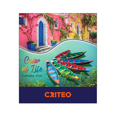 Color of Life Desk Calendar 2026