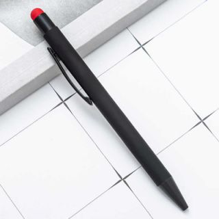 COLOUR Press Action Metal Ball Pen with Stylus 04