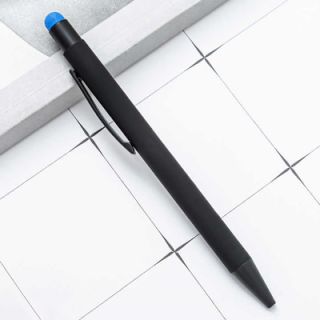 COLOUR Press Action Metal Ball Pen with Stylus 05