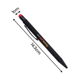 COLOUR Press Action Metal Ball Pen with Stylus 10