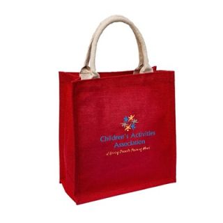 Colour Shopping Jute Bag (320x300x150) 01