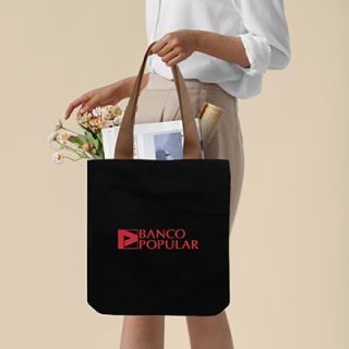 Colour Strip Black Canvas Bag V2 - 10oz (400x350x100)