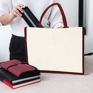 Colour Strip Laminated Canvas Bag - 10oz (400x330x160) 04