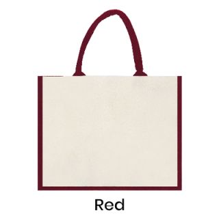 Colour Strip Laminated Canvas Bag - 10oz (400x330x160) 07
