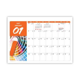 Colourful Life Wire-O Desk Calendar 2027 03