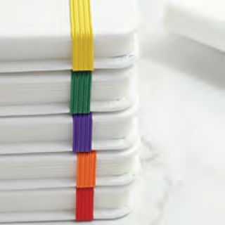 Colourlastic Perfect Bind Executive PU - A5 Size 03