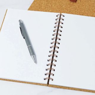 Cora Wire-O PU Executive Notebook - A5 Size 05