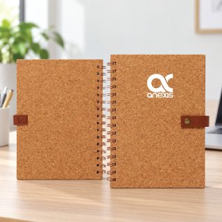 Cora Wire-O PU Executive Notebook - A5 Size 02