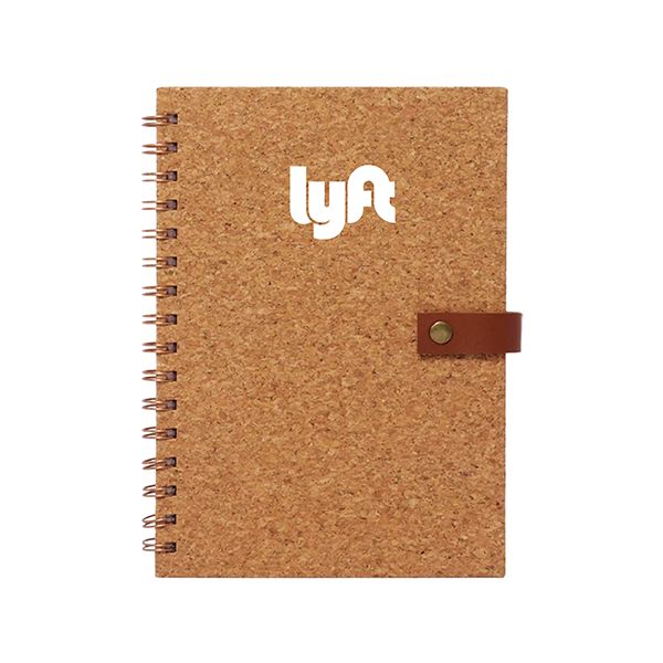 Cora Wire-O PU Executive Notebook - A5 Size