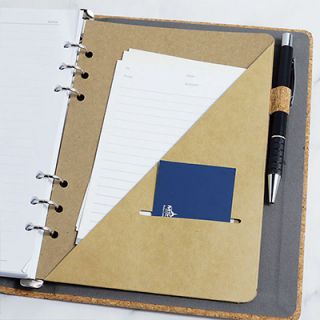 Corky 6-Ring PU Executive Notebook - A5 Size 06
