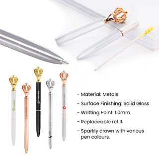 CROWN Metal Ball Pen 06