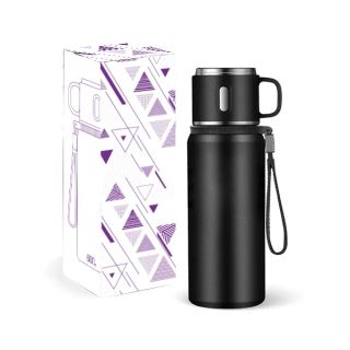 CUP Stainless Steel Vacuum Thermos Flask with Handle - 600ml 08