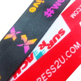 Custom Dye Sublimation Lanyard with Logo Printing