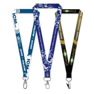 Custom Dye Sublimation Lanyard with Logo Printing