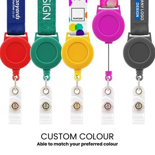 Custom Dye Sublimation Lanyard with Yoyo Tag 05