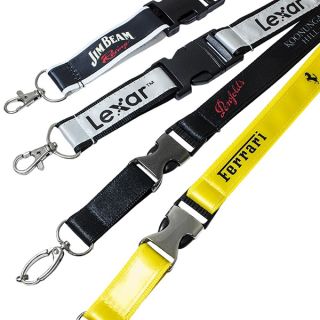 Custom Imprinted Satin Logo Lanyard 04