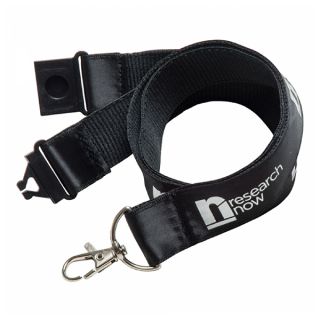Custom Imprinted Satin Logo Lanyard 06