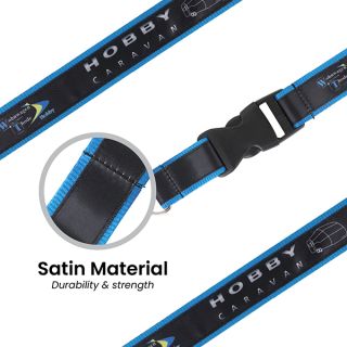Custom Imprinted Satin Logo Lanyard 03