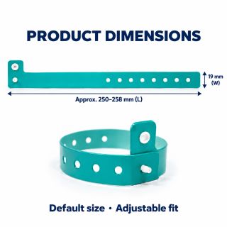 Custom L-shaped Vinyl wristband 07